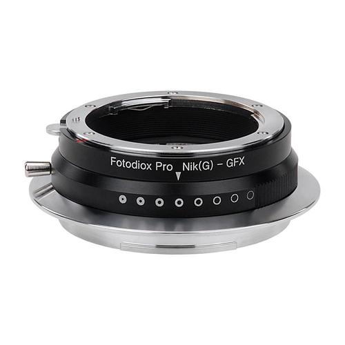 Pro 렌즈 마운트 어댑터-Nikon Nikkor F G-Type D / SLR 렌즈 - Fujifilm G-Mount GFX 미러리스 디지털 카메라 시스템 (GFX 50S 이상)