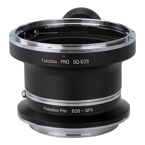 Pro 렌즈 마운트 이중 어댑터-후지 필름 G- 마운트 GFX 미러리스 디지털 카메라 시스템 (GFX 50S 이상) 용 Bronica SQ 마운트 및 캐논 EOS (EF / EF-S) D / SLR 렌즈 마운트 이중 어댑터
