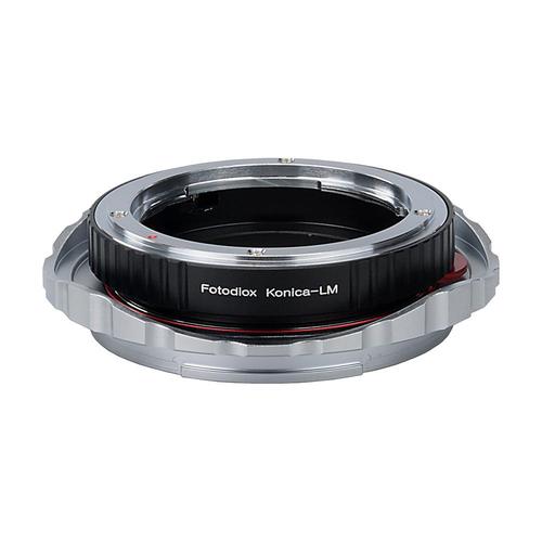 Pro 렌즈 마운트 이중 어댑터-Fujifilm G-Mount GFX 미러리스 디지털 카메라 시스템 (GFX 50S 이상)에 이르기까지 Konica Auto-Reflex (AR) SLR 및 Leica M 레인지 파인더 렌즈-이중 아답터
