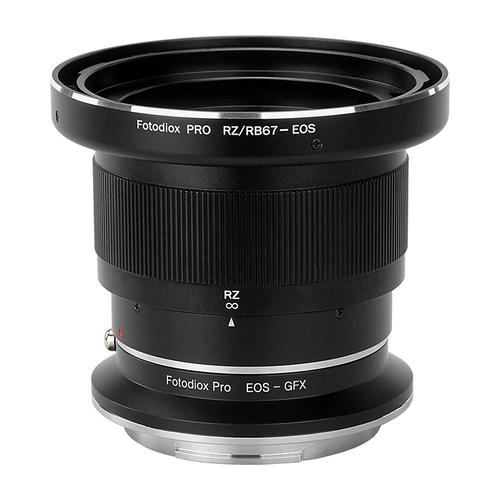 Pro 렌즈 마운트 이중 어댑터-Mamiya RB67 / RZ67 마운트 및 Canon EOS (EF / EF-S) D / SLR 렌즈 - 후지 필름 G- 마운트 GFX 미러리스 디지털 카메라 시스템 (GFX 50S 이상)-이중 아답터