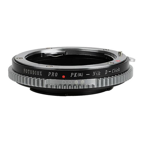 Pro 렌즈 장착 어댑터 - PKAF DSLR 렌즈 - Nikon F 마운트 SLR 카메라 본체 - De-Clicked Aperture Control Dial 내장