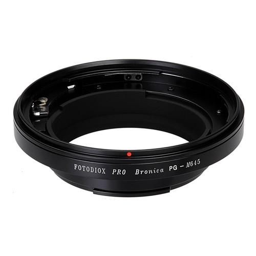 Pro 렌즈 마운트 어댑터 - Bronica GS-1 (PG) 마운트 SLR 렌즈를 Mamiya 645 (M645)에 마운트 SLR 카메라 본체