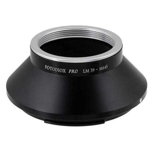 프로 렌즈 마운트 어댑터 - M39 / L39 Visoflex SLR 나사 마운트 렌즈 to Mamiya 645 (M645) 마운트 SLR 카메라 본체
