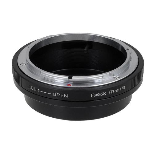 렌즈 마운트 어댑터 - Canon FD &amp; FL 35mm SLR 렌즈 - Micro Four Thirds (MFT, M4 / 3) 마운트 Mirrorless 카메라 본체, 조리개 조절 다이얼 내장
