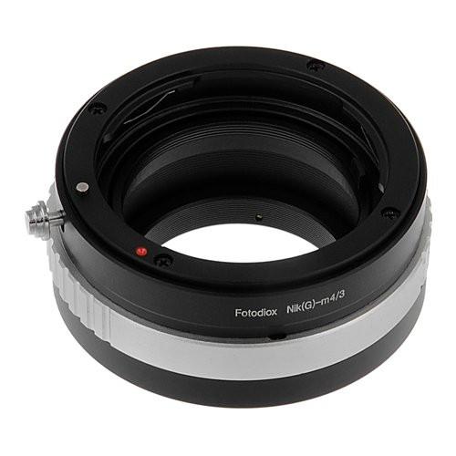 렌즈 마운트 어댑터 - Nikon Nikkor F G- 타입 D / SLR 렌즈 마운트  조리개 다이얼이 내장 된 Micro-Four Thirds (MFT, M4 / 3) 마운트 마운트 미러리스 카메라 본체
