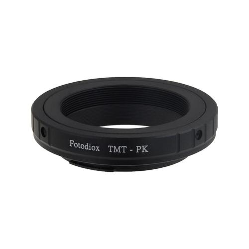 렌즈 장착 어댑터 - T 마운트 (T / T-2) 나사 장착 SLR 렌즈 - Pentax K (PK) 마운트 SLR 카메라 본체