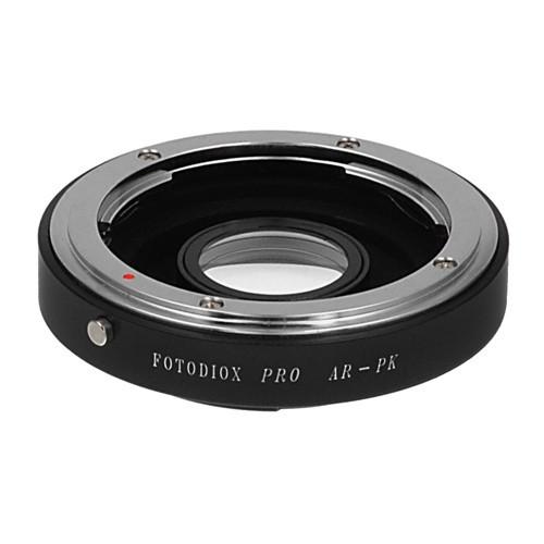 Pro 렌즈 장착 어댑터 - Konica 자동 반사 (AR) SLR 렌즈 - Pentax K (PK) 마운트 SLR 카메라 본체