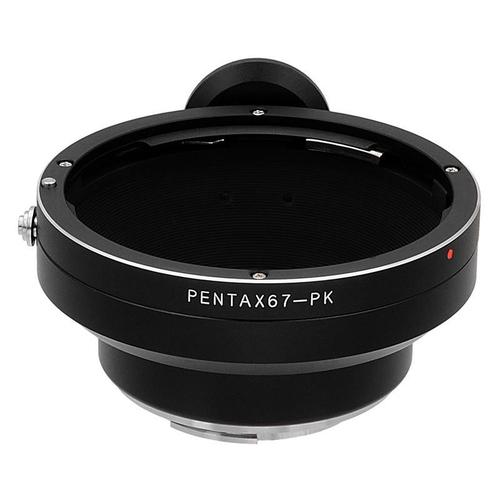 Pro 렌즈 마운트 어댑터 - Pentax 6x7 (P67, PK67) SLR 렌즈를 Pentax K (PK)에 마운트 SLR 카메라 본체 마운트